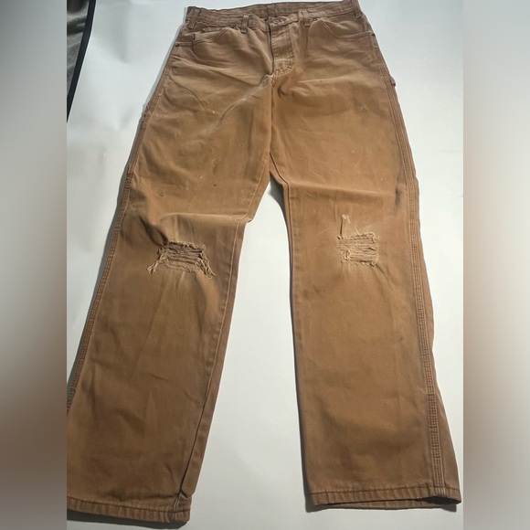 Dickies Other - Dickies Casual Distressed Brown Work Pants 061